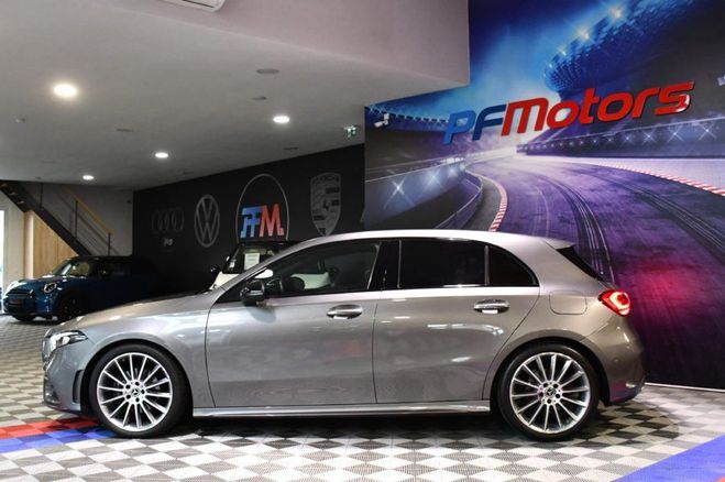 Mercedes Classe A A200 163 AMG Line BVA GPS Pro M-Bux Cam Gris de 2019