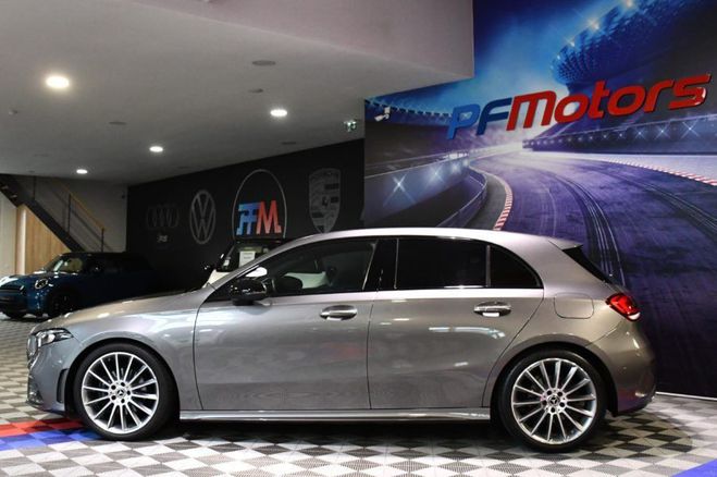 Mercedes Classe A A200 163 AMG Line BVA GPS Pro M-Bux Cam Gris de 2019