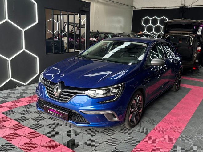 Renault Megane IV BERLINE GT Line TCe 130 ch ~ Climatis Bleu de 2017