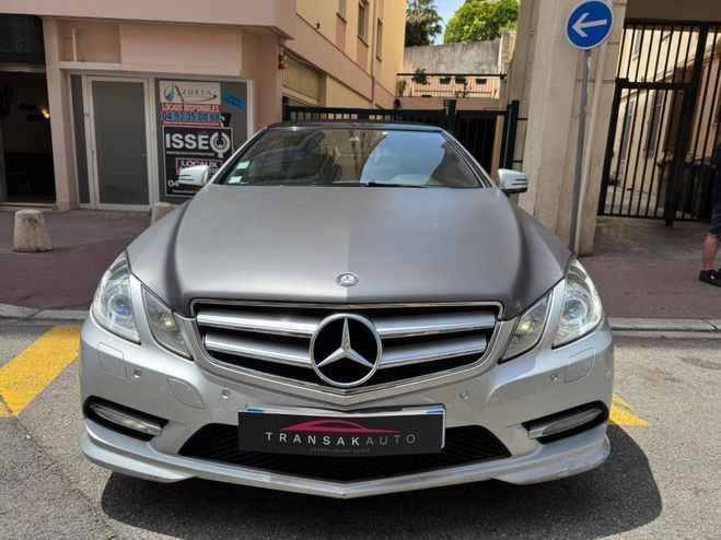 Mercedes Classe E CABRIOLET 3.0l 350CV CDI BlueEfficiency  Gris de 2012