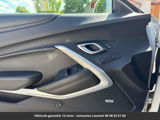 Chevrolet Camaro ss 6.2 v8 pano hors homologation 4500e Blanc de 2016