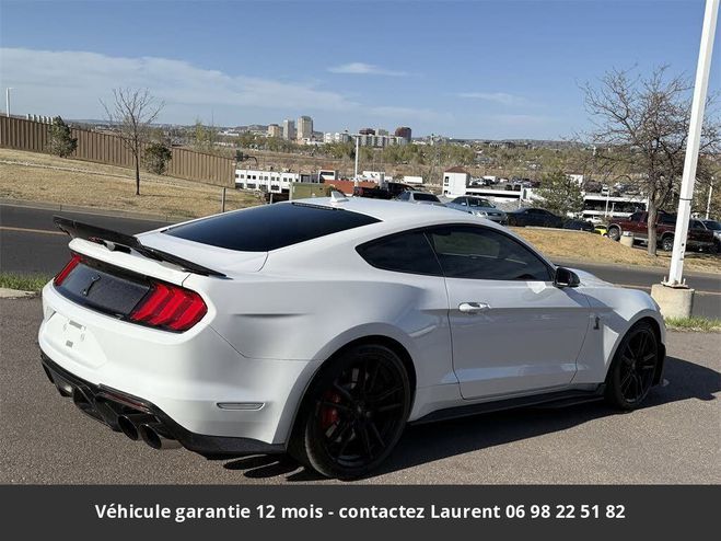 Ford Mustang Shelby gt500 760 hors homologation 4500e Blanc de 2020