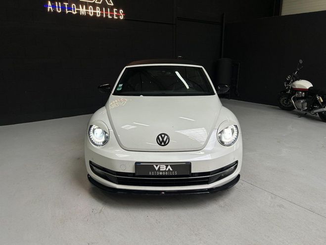 Volkswagen Coccinelle Cabriolet (2) 2.0 TSI 210 DSG6 Sport Blanc de 2014