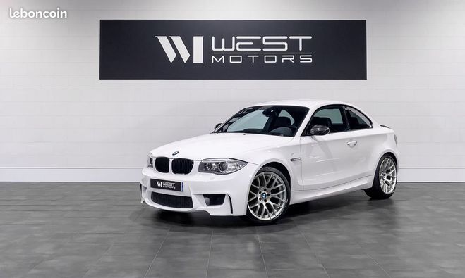 BMW M1 1M Coup E82 3.0 340 ? Immat France Hist Blanc de 2012