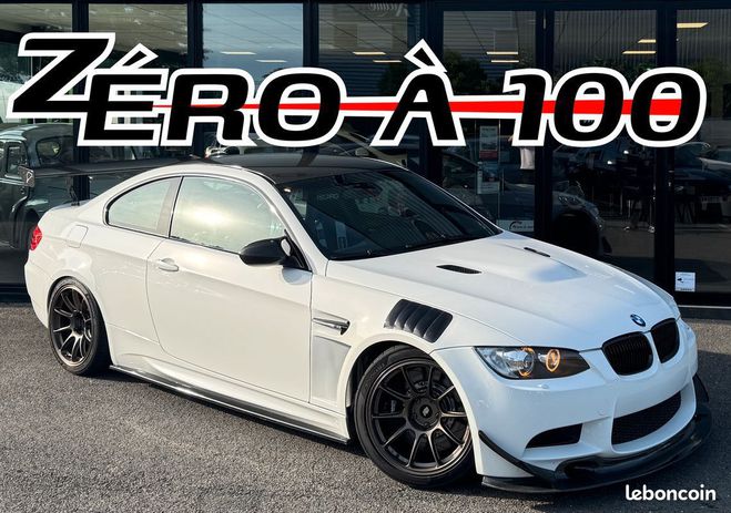 BMW M3 UNIQUE E92 DKG TRACKTOOL 4.0 i V8 420 cv Blanc de 2009