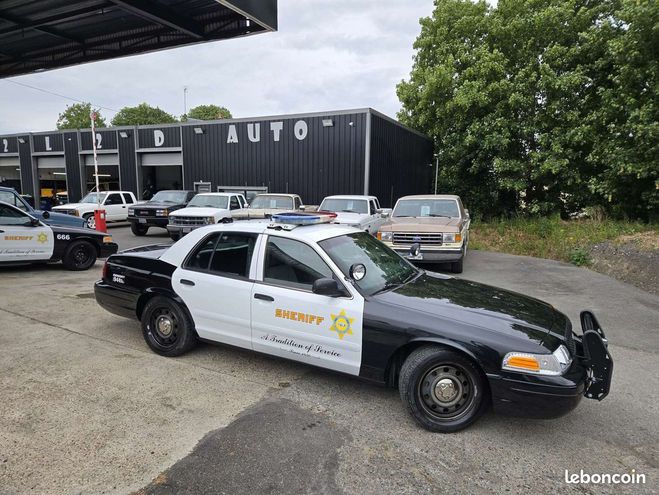 Ford Crown Victoria 4.6 V8 Police Interceptor 2008 Blanc de 2008