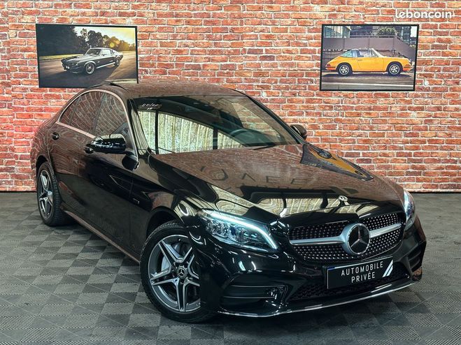 Mercedes Classe C C300e hybride rechargeable 320 cv AMG LI Noir de 2020