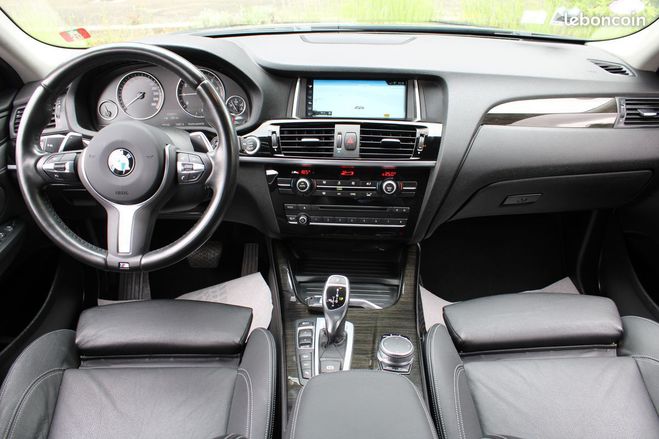 BMW X4 (f26) xdrive28i 245 xline bva8 premiere  Noir de 2017