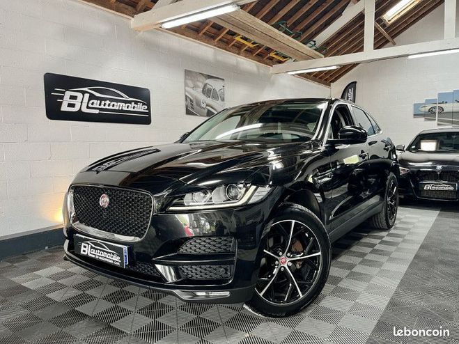 Jaguar F Pace 2.0D 180CH PRESTIGE 4X4 BVA8 Noir de 2016