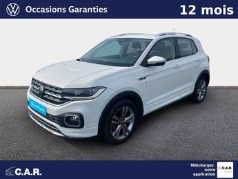  Voir détails -Volkswagen T Cross 1.0 TSI 110 Start/Stop BVM6 R-Line à  La Rochelle (17)
