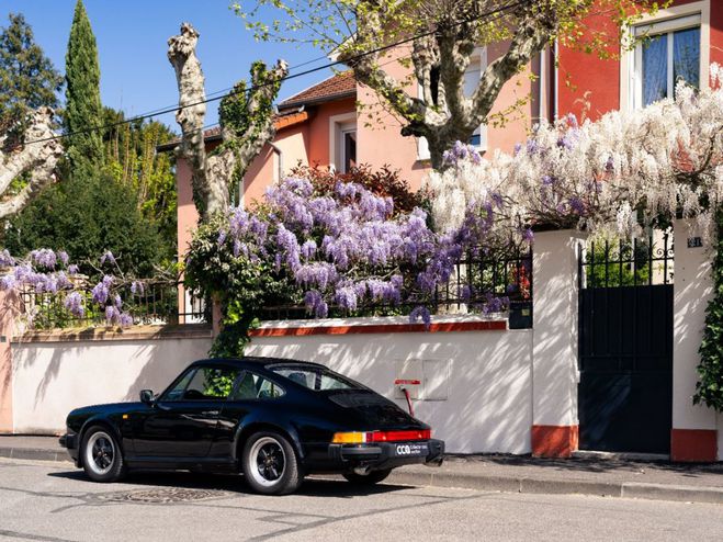 Porsche 911 type G 3.2L Carrera Coup Noir de 1987