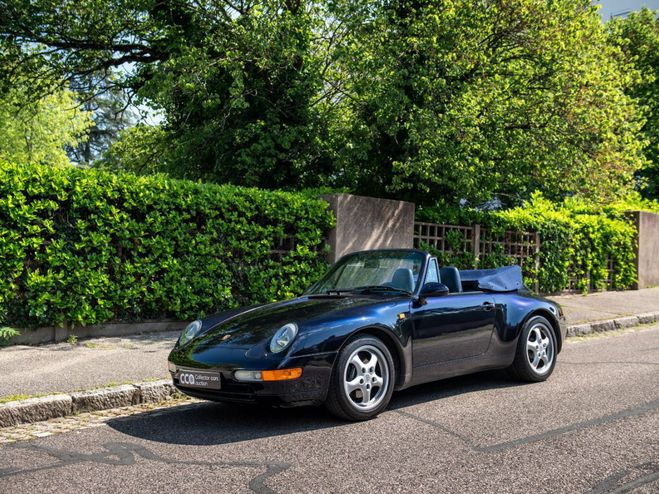 Porsche 911 type 993 Carrera Cabriolet Bleu Nuit mtallis de 1994