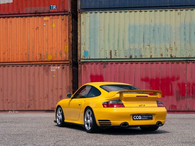 Porsche 911 type 996 GT2 Jaune Vitesse de 2001