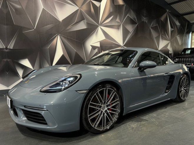 Porsche 718 CAYMAN (982) 2.5 350CH S EURO6 Bleu C de 2016