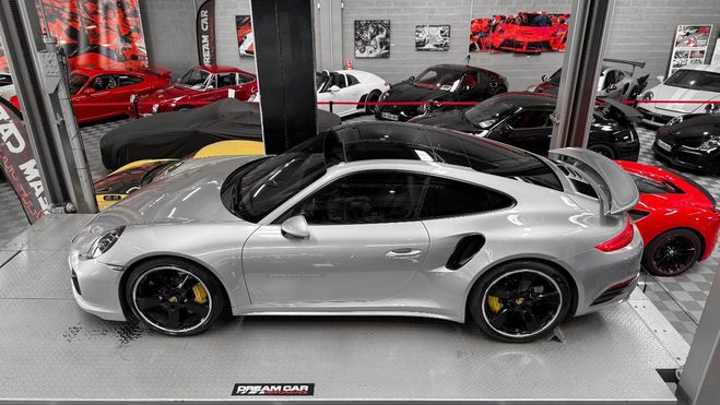 Porsche 911 991.2 TURBO S ? ORIGINE FRANCE BURMESTER Gris Argent GT de 2016