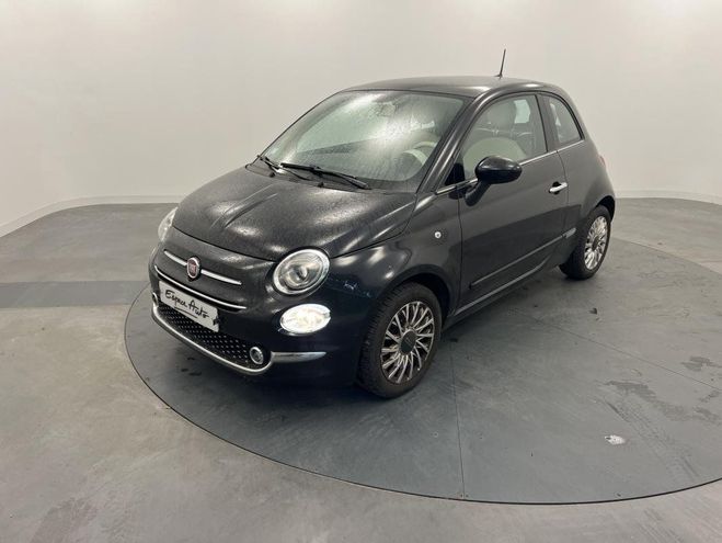 Fiat 500 SERIE 6 EURO 6D 1.2 69 ch Lounge Noir Mtallis de 2018