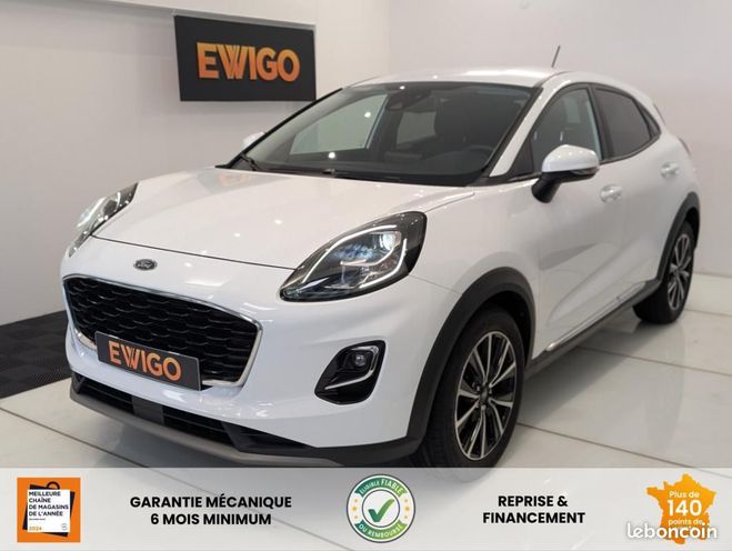 Ford Puma 1.0 FLEXIFUEL 125ch TITANIUM Blanc de 2022