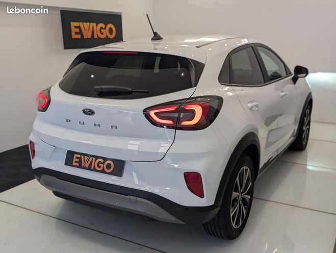 Ford Puma 1.0 FLEXIFUEL 125ch TITANIUM Blanc de 2022