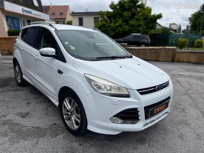 Ford Kuga 2.0 TDCI 120 CH Platinum Edition 4X2 Blanc de 2016