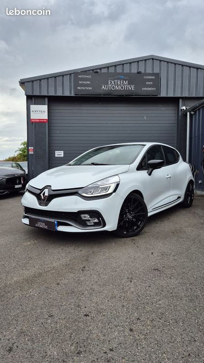 Renault Clio RS 1.6i 220ch trophy Blanc de 2017