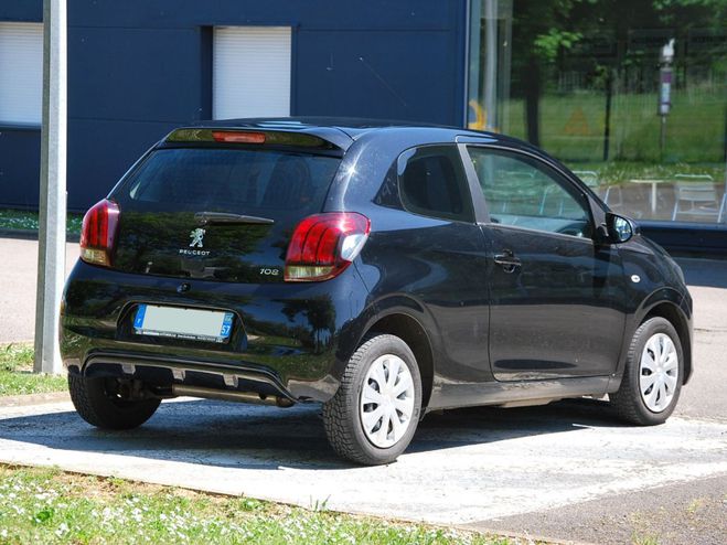 Peugeot 108 1.0 69 cv Active noir de 2015