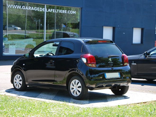 Peugeot 108 1.0 69 cv Active noir de 2015