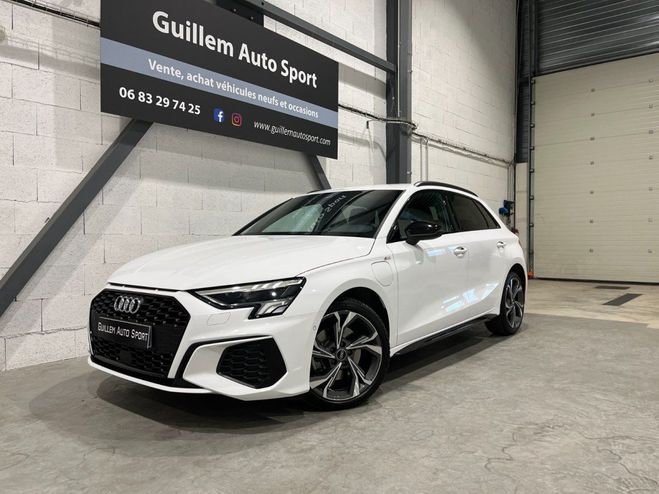Audi A3 Sportback 40 TFSI e 204 cv S line S-tron Blanc de 2021