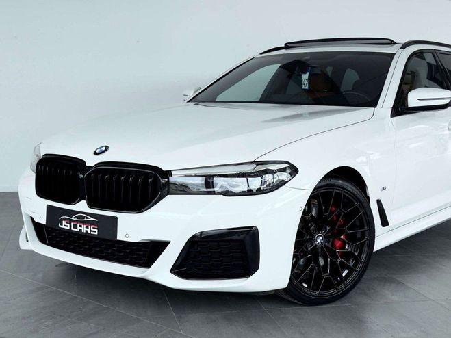 BMW Serie 5 Touring 520 dA FULL PACK M COCKPIT T.O C Blanc de 2022