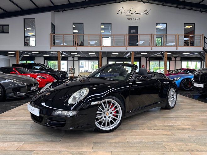 Porsche 911 Cabriolet 997 4S 3.8 355 cv Tiptronic S Noir Mtallis de 2007