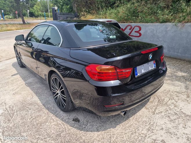 BMW Serie 3 4 Cabriolet I (F33) 420d 184ch Luxury Noir de 2014