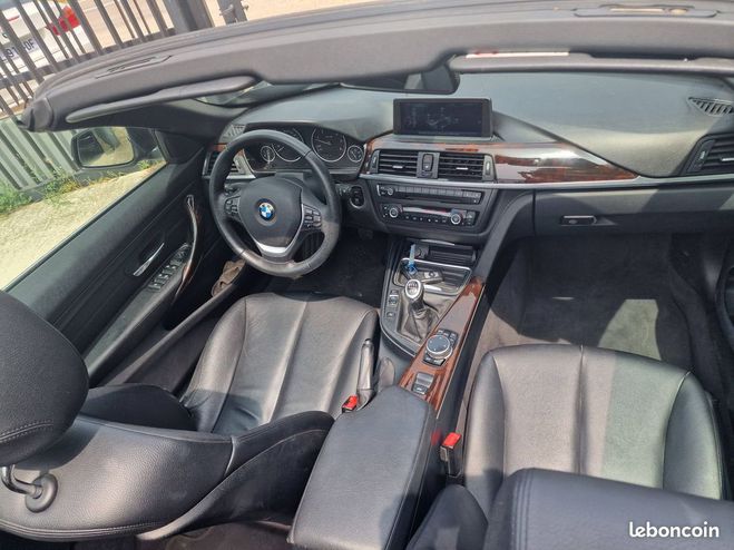 BMW Serie 3 4 Cabriolet I (F33) 420d 184ch Luxury Noir de 2014