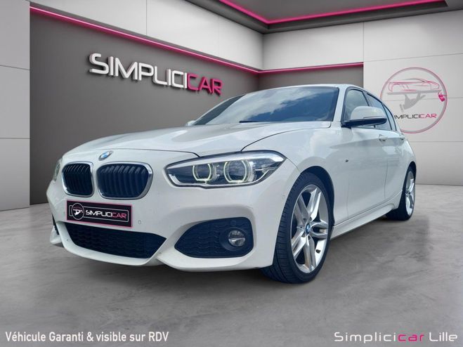 BMW Serie 1 F20 LCI 120d 190 ch M Sport //Garantie 1 Blanc de 2016