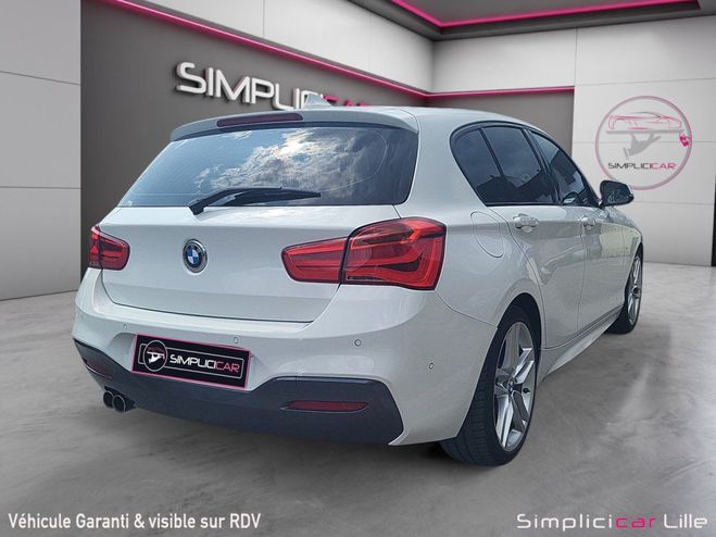 BMW Serie 1 F20 LCI 120d 190 ch M Sport //Garantie 1 Blanc de 2016