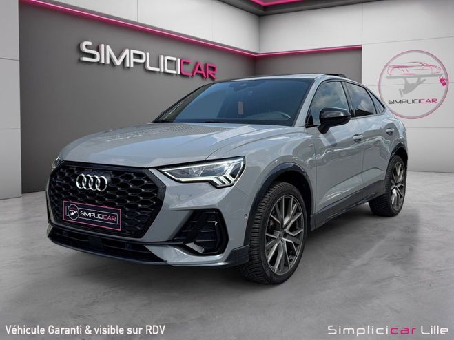 Audi Q3 Sportback 40 TDI 200 ch S tronic 7 Quatt Gris de 2021