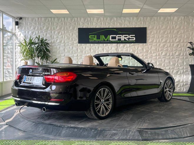 BMW Serie 4 Cabriolet I (F33) 440iA 326ch Luxury MARRON de 2016