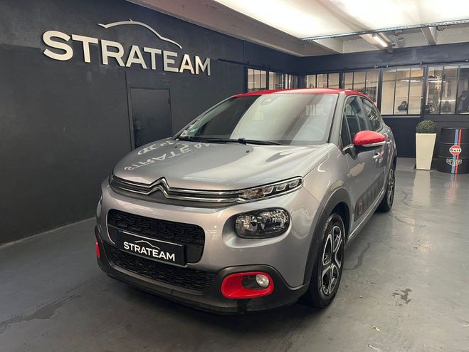 Citroen C3 1.2 PURETECH 110CV SHINE BUSINESS BVM Gris de 2019