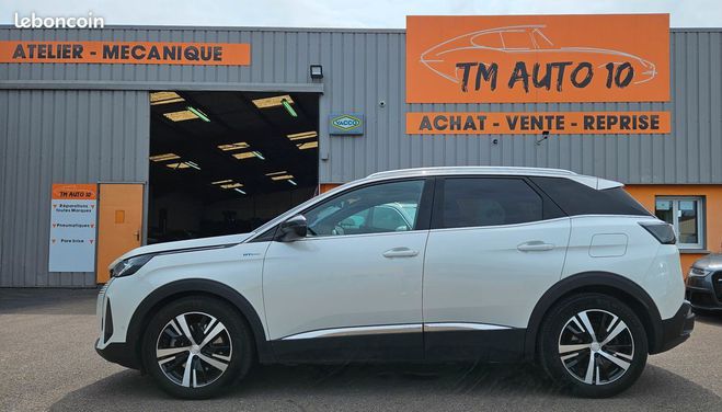 Peugeot 3008 1.6 PureTECH 180CH   45CH ELEC EAT8 GT 2 Blanc de 2021