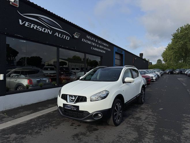 Nissan Qashqai 1.5 dCi 110 GPS TOIT PANO CAM 360 CUIR BLANC de 2012
