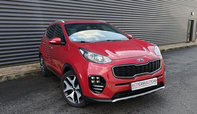 Kia Sportage IV 1.7 CRDI GT LINE DCT 7 .BVA Bordeaux Mtallis de 2017