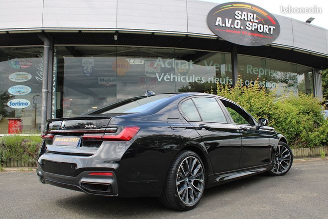 BMW Serie 7 (g11) (2) 745e 394 m sport bva8 origine  Noir de 2020