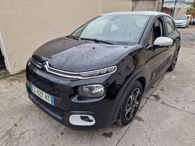 Citroen C3 essence 110ch s&s shine garantie 12-mois Noir de 2018