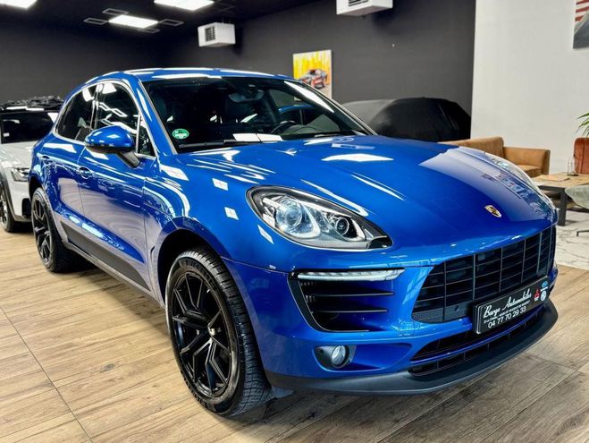 Porsche Macan II 3.0 V6 340 S PDK Bleu Clair Nacr de 2018
