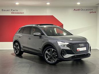  Voir détails -Audi Q4 E-Tron 45 285 ch 82 kWh S line à Saint-Ouen (93)