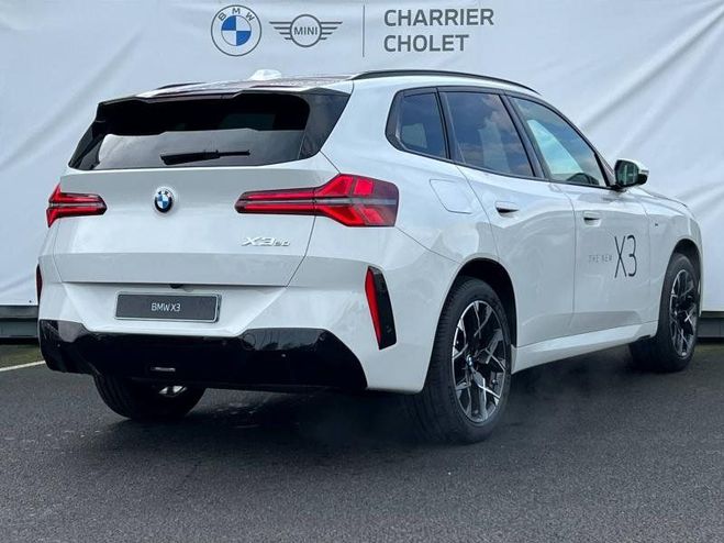BMW X3 xDrive20 208ch M Sport Blanc de 2025