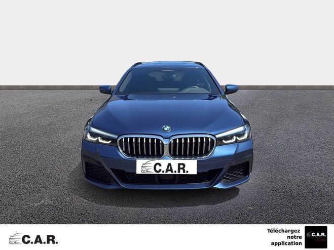 BMW Serie 5 TOURING G31 LCI 520d TwinPower Turbo 190 Bleu de 2021