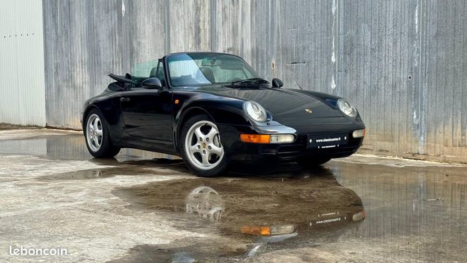 Porsche 911 993 Carrera 2 Cabriolet Noir de 1995