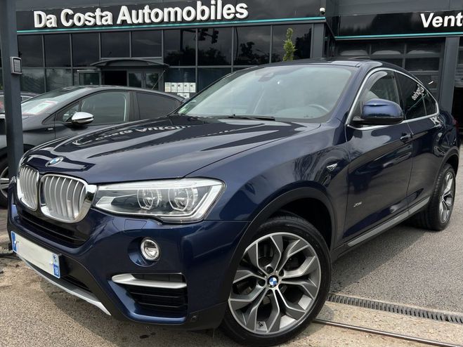 BMW X4 F26 XLINE 35D 3.0 6 CYLINDRES 313 Cv INT Bleu de 2016
