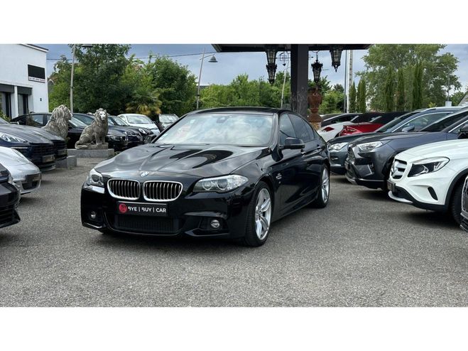 BMW Serie 5 525d M Sport - BVA BERLINE F10 LCI PHASE NOIR de 2016
