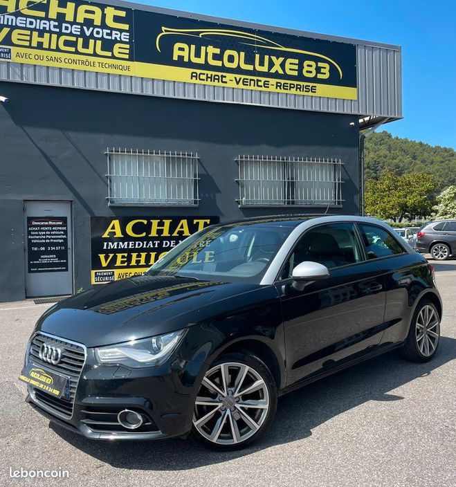 Audi A1 1.6 tdi 105 cv suivie complet garantie Noir de 2010