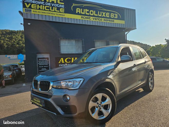 BMW X3 2.0 d 190 cv x drive ct ok garantie Gris de 2015